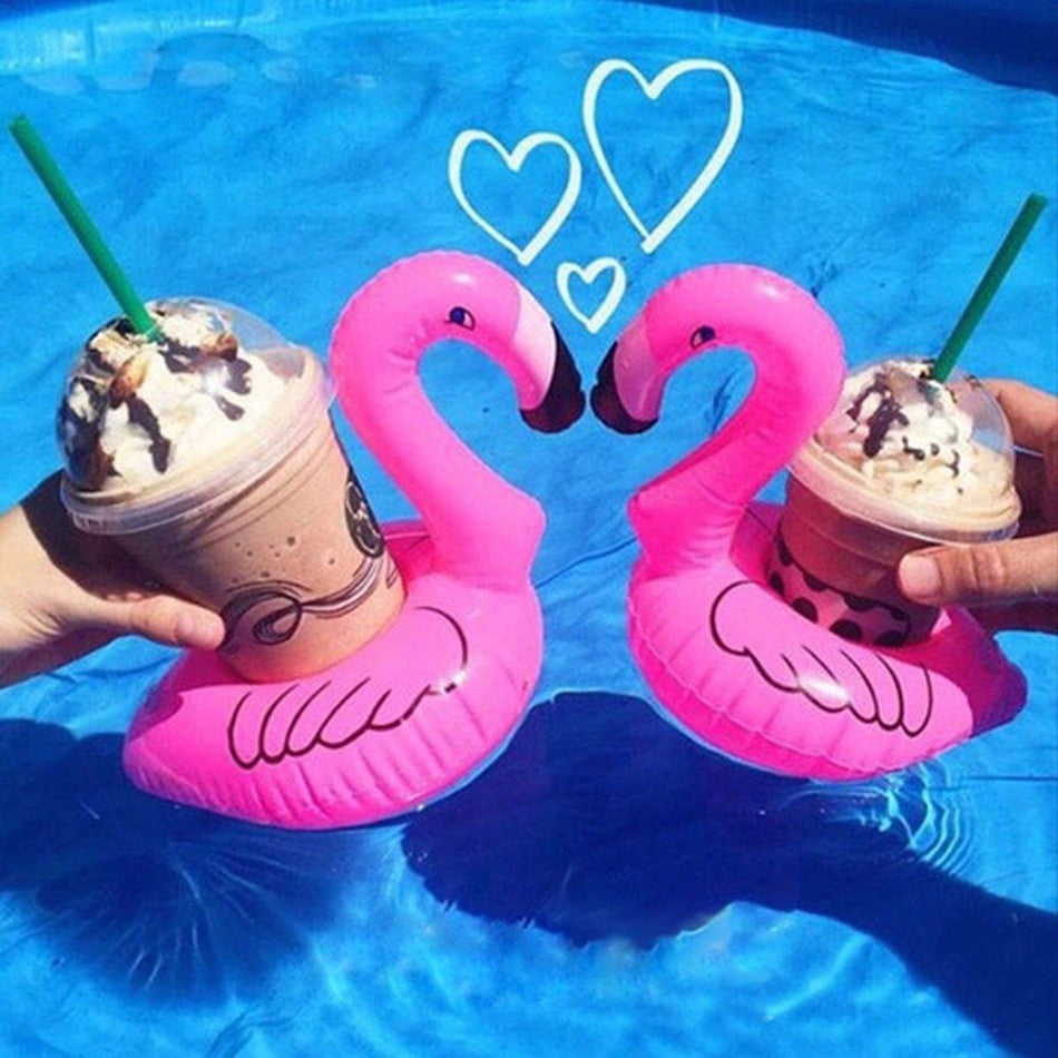 Mini Flamingo Floating Inflatable Drink Holder