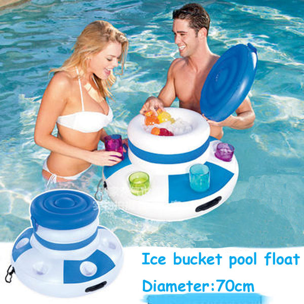 Inflatable Ice Bucket Pool Float