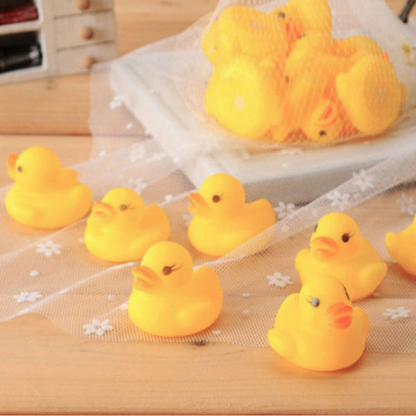 Yellow Rubber Ducks Pool Float Toys