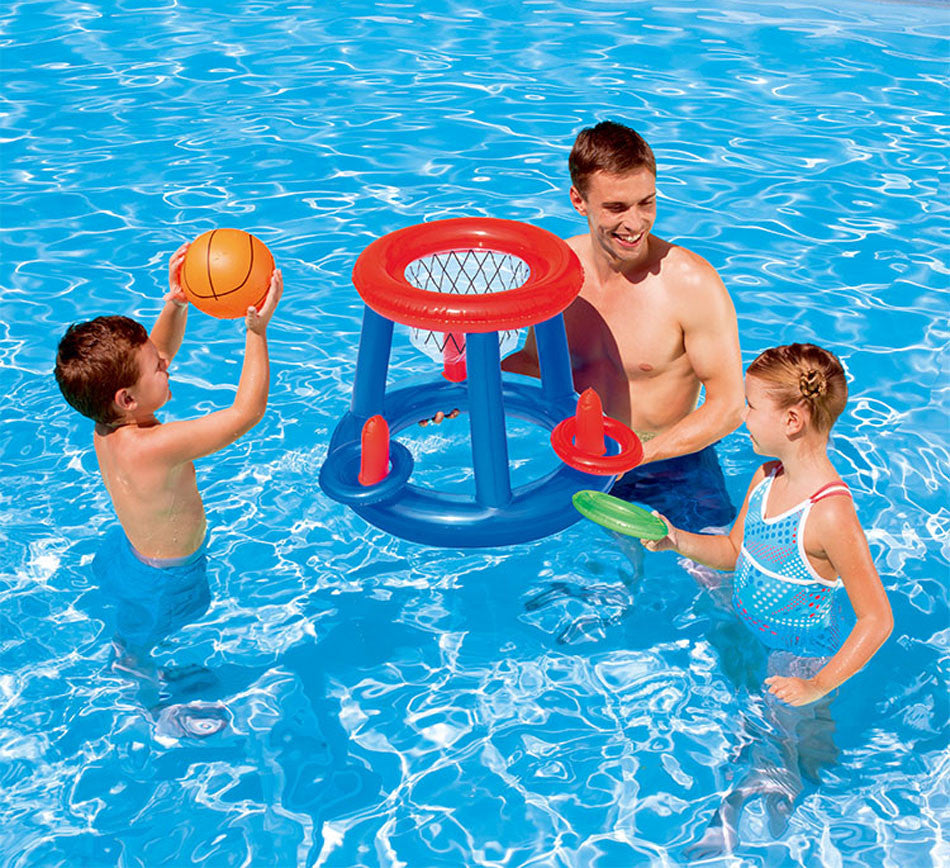 Inflatable Basketball Hoop Pool Toys