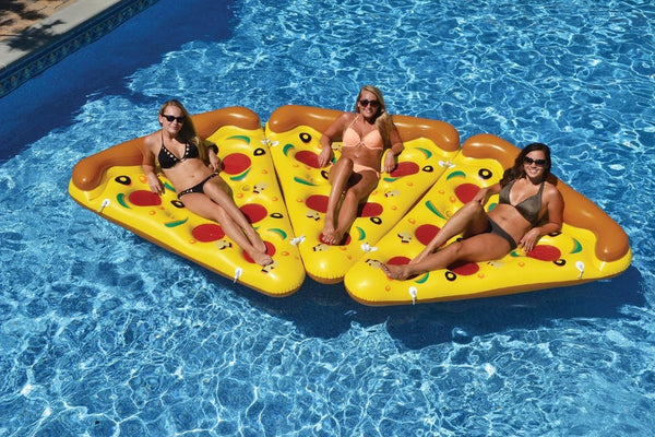 Inflatable Giant Pizza Floating Pool Bed