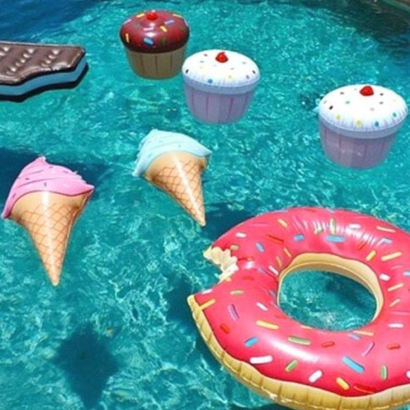 Inflatable Ice Cream Float Pool Toys