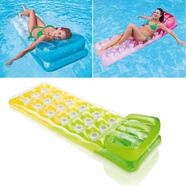 Aqua Inflatable Floating Pool Bed