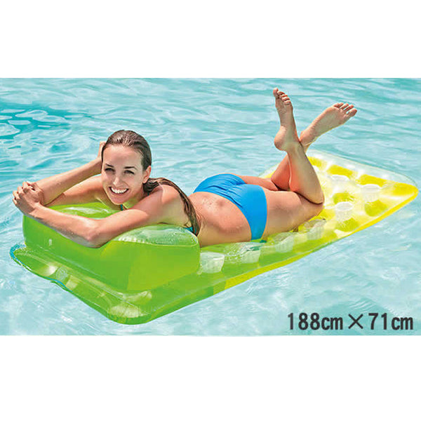 Aqua Inflatable Floating Pool Bed